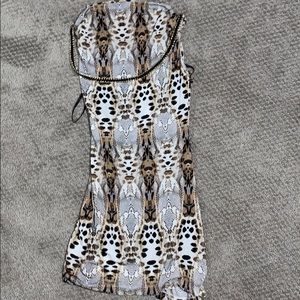 Bebe snake print dress!